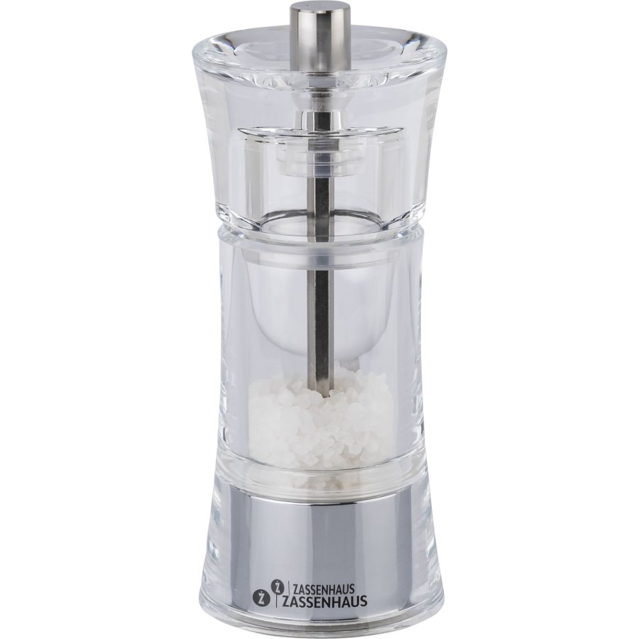 Zassenhaus salt mill  Aachen Acryl Glass, 14 cm #1