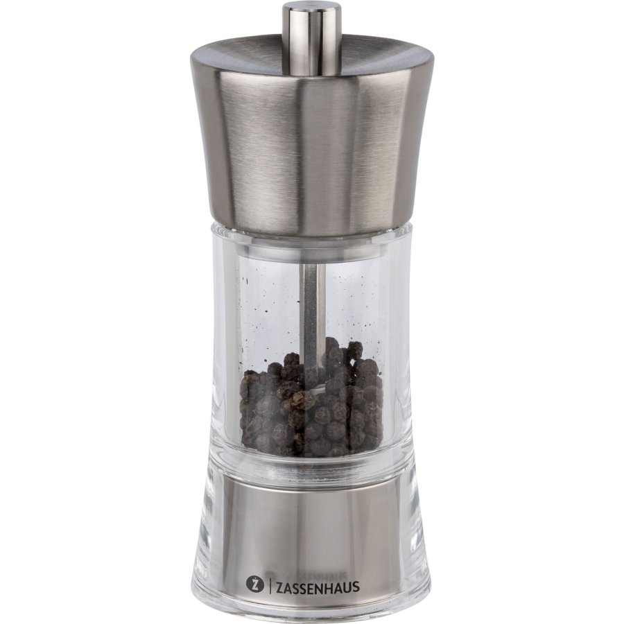 Zassenhaus pepper mill  Aachen Acrylic Glass/Inox 14 cm #1