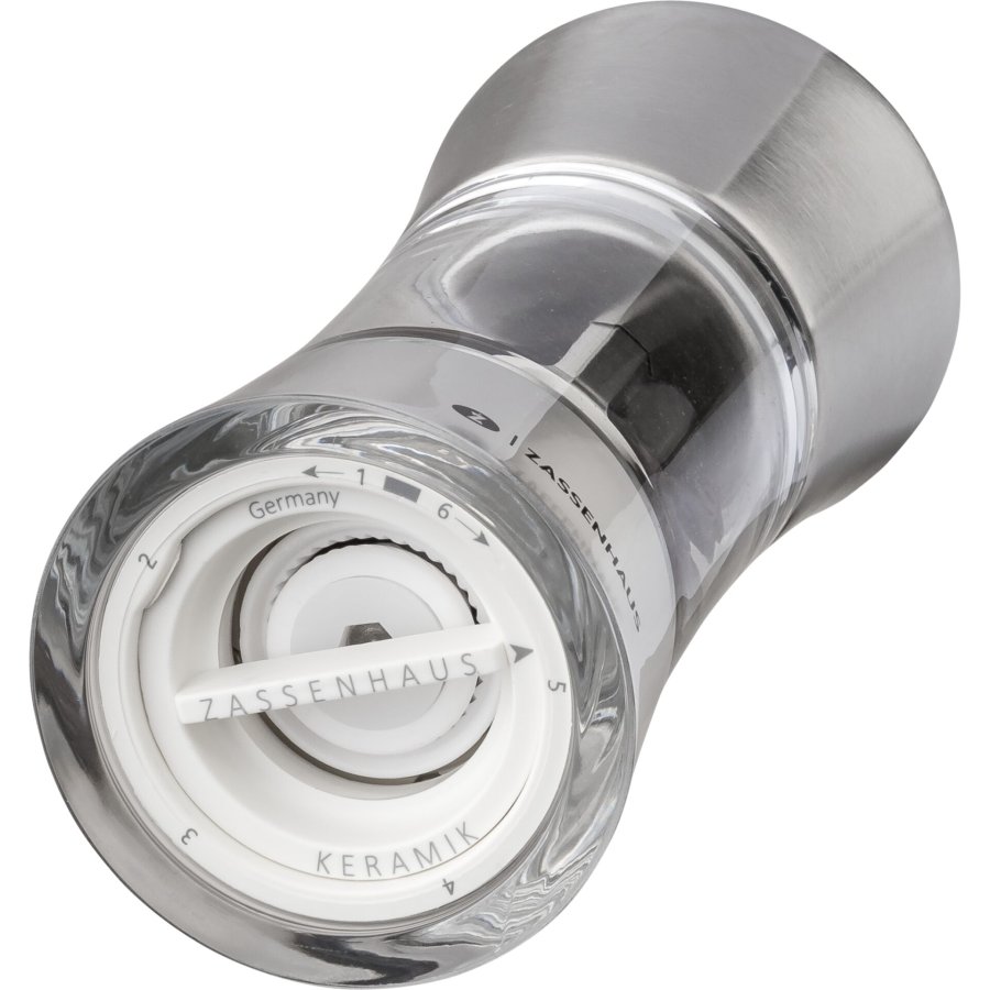 Zassenhaus pepper mill  Aachen Acrylic Glass/Inox 14 cm #2
