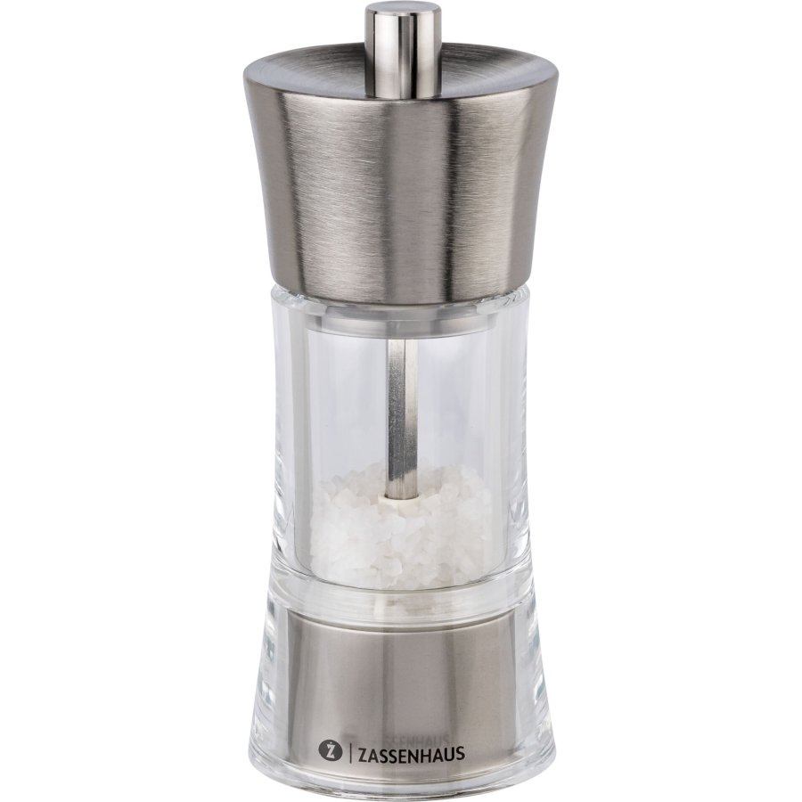 Zassenhaus salt mill  Aachen Acrylic Glass/Inox 14 cm #1