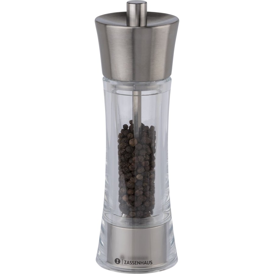 Zassenhaus pepper mill  Aachen Acrylic Glass/Inox 18 cm #1