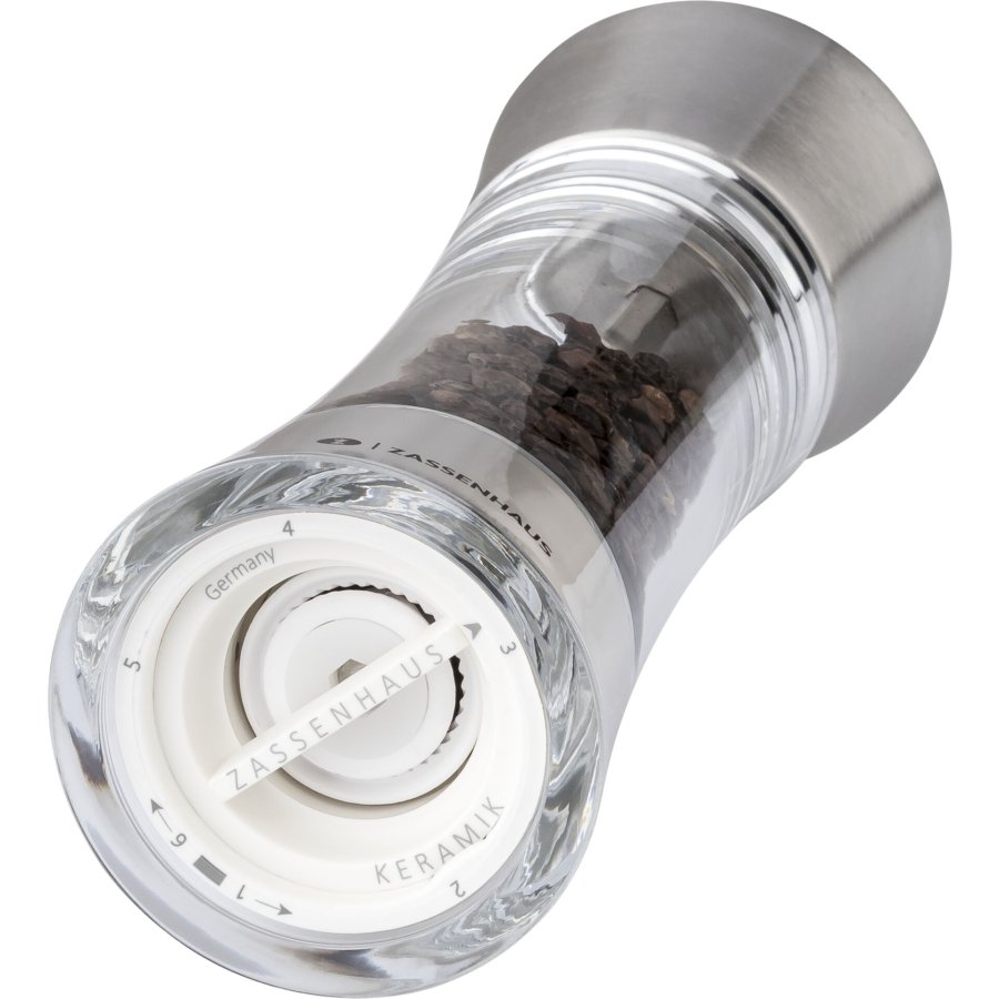 Zassenhaus pepper mill  Aachen Acrylic Glass/Inox 18 cm #2
