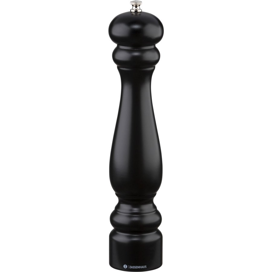 Zassenhaus pepper mill Potsdam beech wood black, 30 cm #1