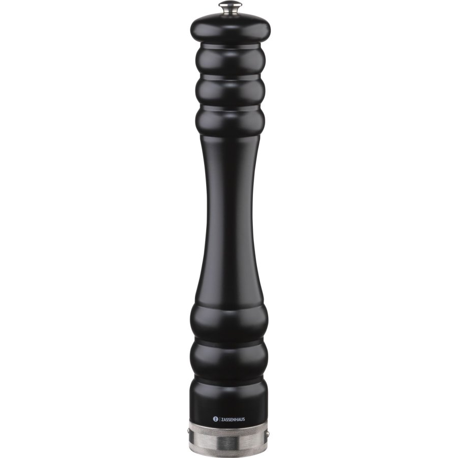 Zassenhaus pepper mill Munich beech wood black/Inox #1