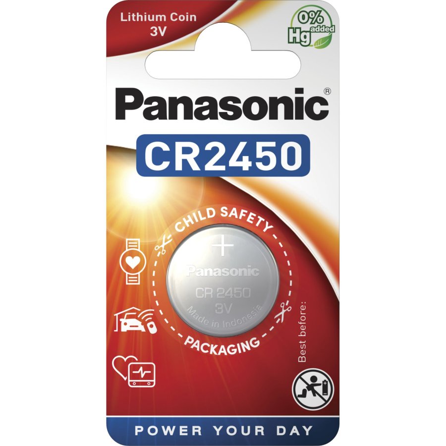 12x1 Panasonic CR 2450 Lithium Power #2