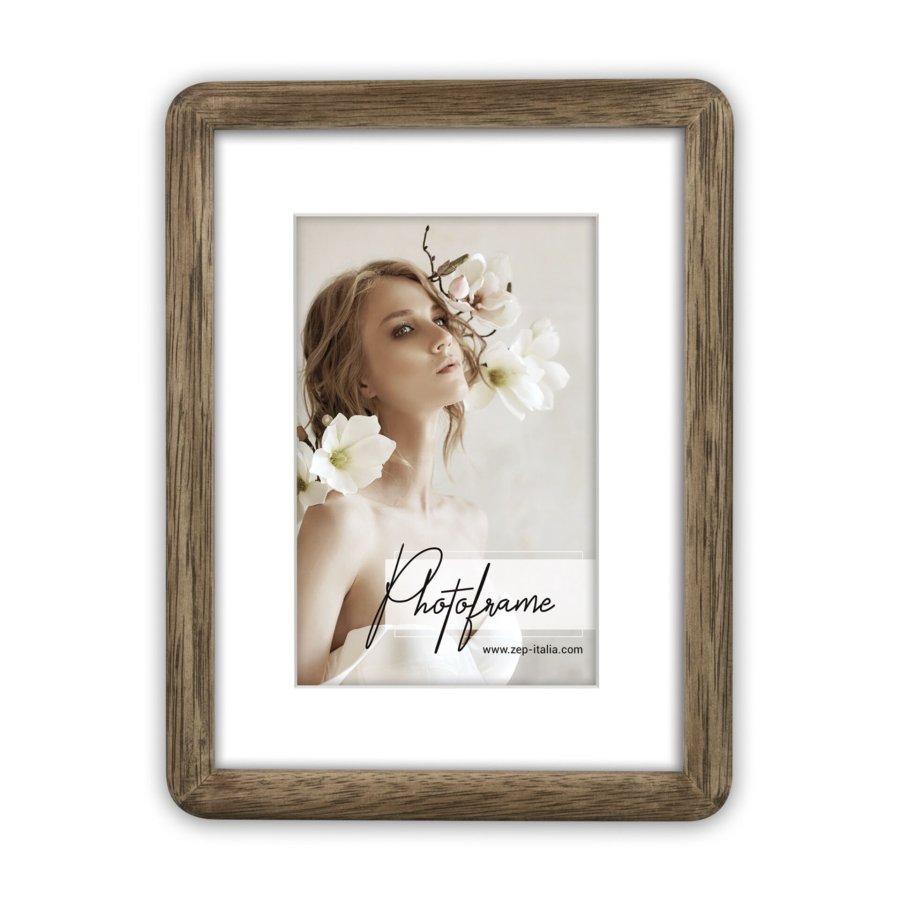 ZEP Gressan        13x18 / 18x24 Wood Frame w. Passepartout BC18P #1
