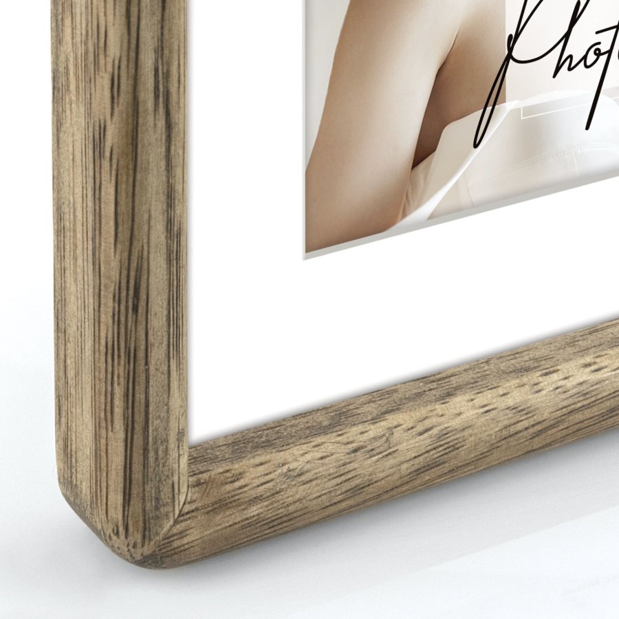 ZEP Gressan        13x18 / 18x24 Wood Frame w. Passepartout BC18P #2