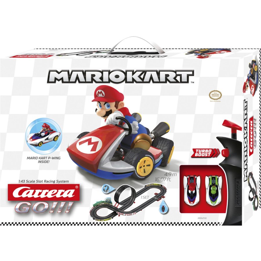 Carrera GO!!!           20062532 Nintendo Mario Kart  P-Wing #1