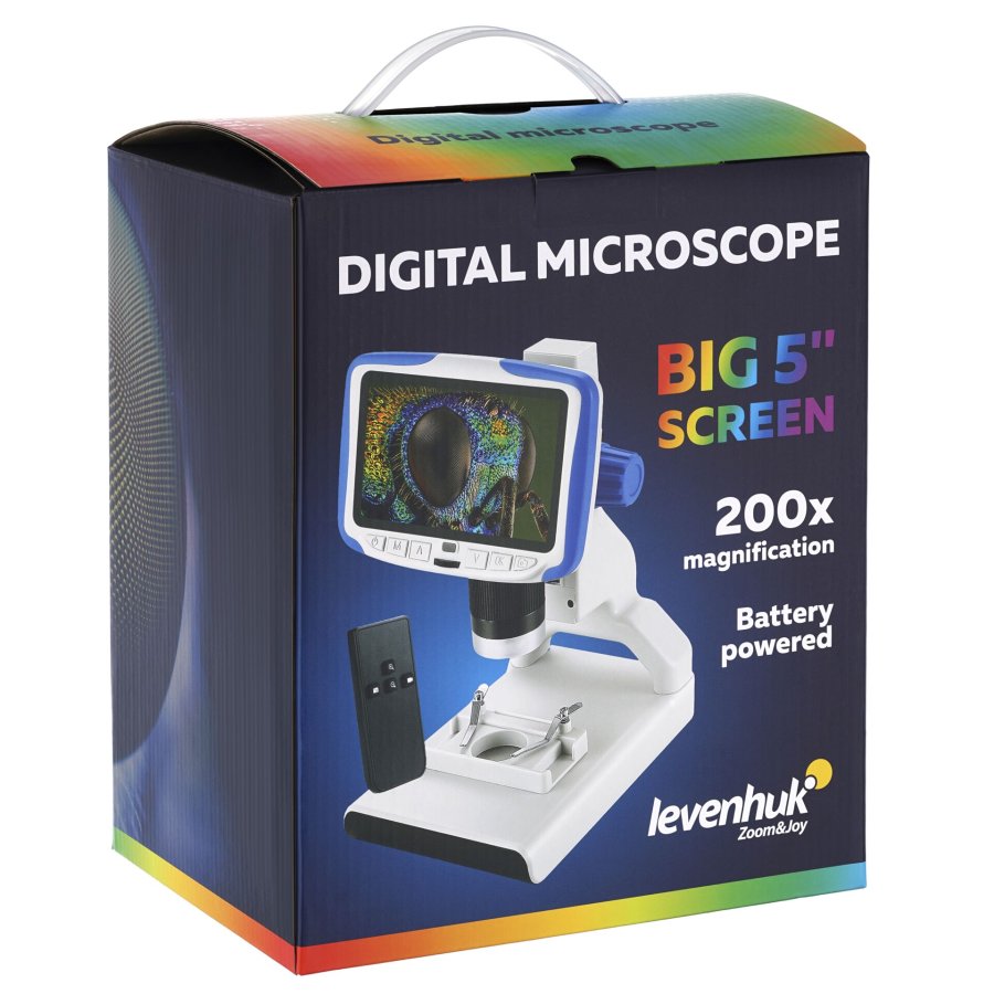 Levenhuk Rainbow DM500 LCD digital Microscope #14
