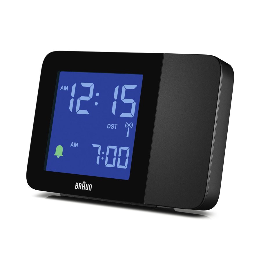 Braun BC 015 B-DCF      black Radio Controlled Alarm Clock #10