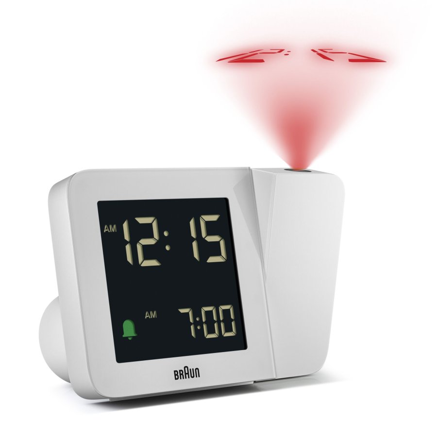 Braun BC 015 W-DCF     white Radio Controlled Alarm Clock #7