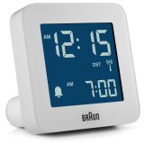 Braun BC 09 W-DCF      white Radio Controlled Alarm Clock #1