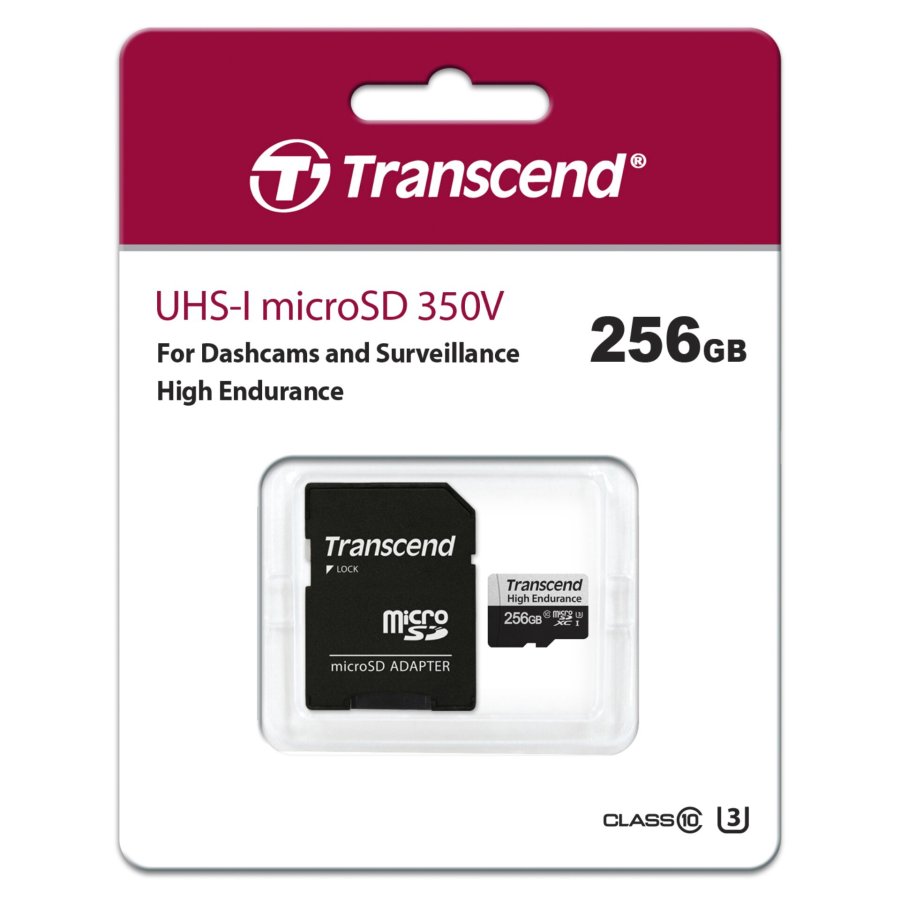 Transcend microSDXC 350V   256GB Class 10 UHS-I U1 #1