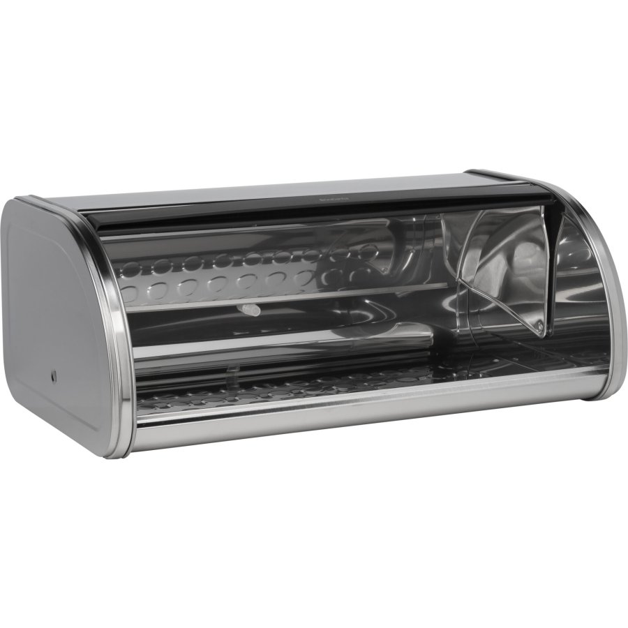 Brabantia Roll Top Bread Bin matt steel #2