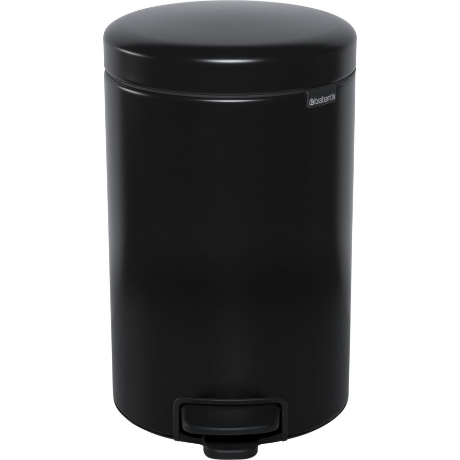 Brabantia Pedal Bin Newicon 12,0 L black matt #1