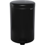 Brabantia Pedal Bin Newicon 20,0 L black matt #1