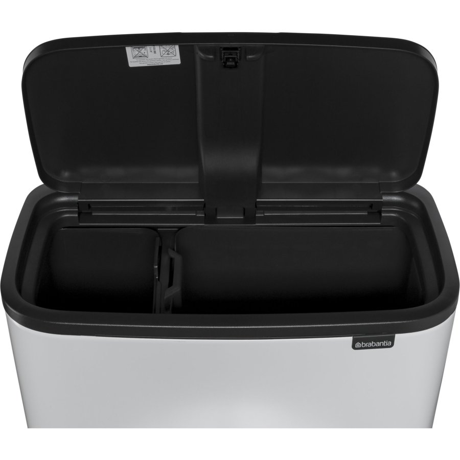 Brabantia Bo Touch Bin white, 11 + 23 L #4