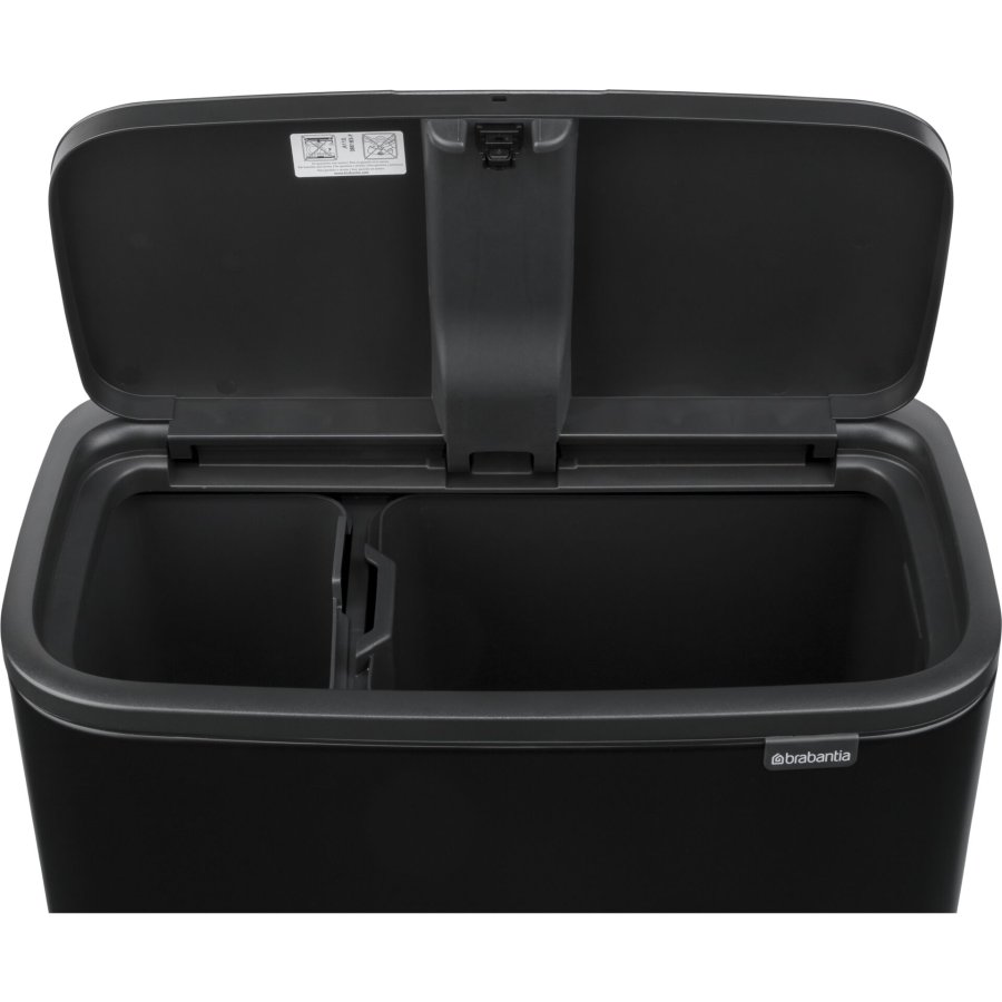 Brabantia Bo Touch Bin black matt, 11 + 23 L #4