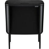 Brabantia Bo Touch Bin black matt, 3 x 11 L #1