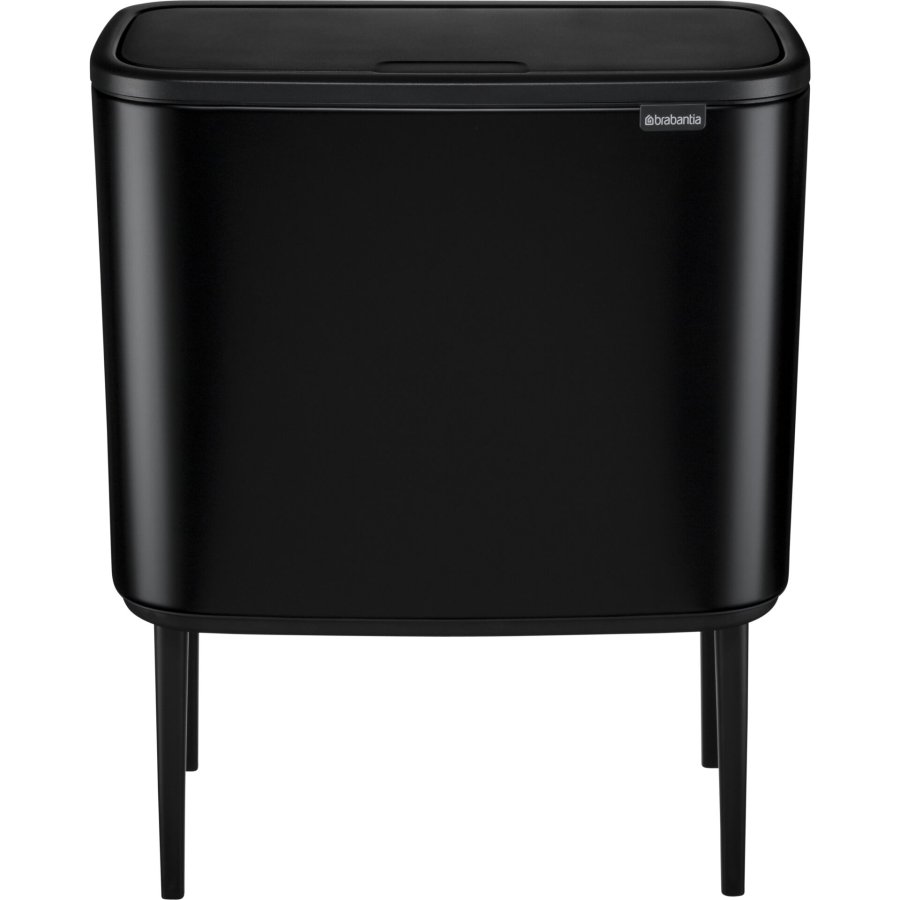 Brabantia Bo Touch Bin black matt, 3 x 11 L #1