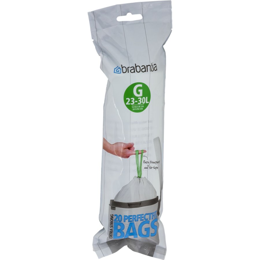 Brabantia PerfectFit Bin Liner Type G 25-30 L, 20 Bags #1