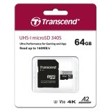 Transcend microSDXC 340S    64GB Class 10 UHS-I U3 A2 #3