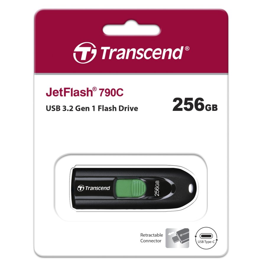 Transcend JetFlash 790     256GB USB 3.2 Type-C #7