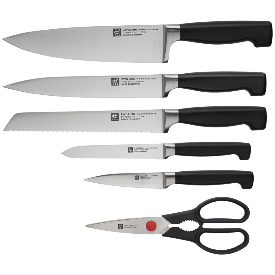 ZWILLING Four Star  Kniv/Bestikblok st med 7 stk. #3