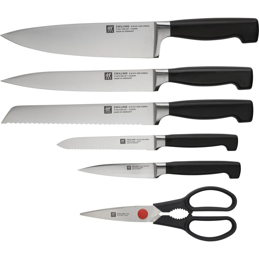 ZWILLING FOUR STAR 35148-207-0 kkkenbestik & kniv blokst 7 stk Hvid #3