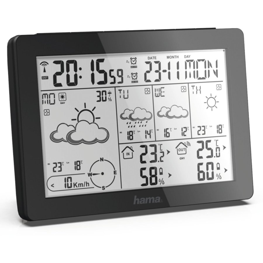 Hama Weather Forecast Center Meteotime , black        186369 #2