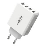 Ansmann Home Charger HC430 4xUSB 3000mA white #1