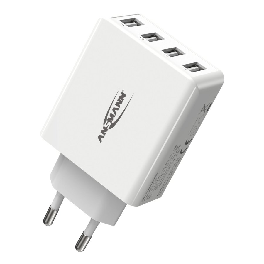 Ansmann Home Charger HC430 4xUSB 3000mA white #1