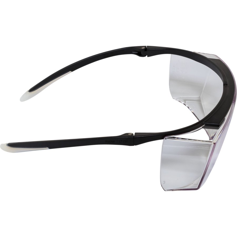 uvex super f OTG spectacles black/clear #3