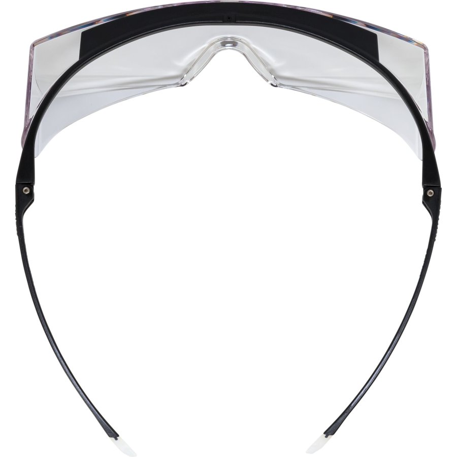uvex super f OTG spectacles black/clear #4