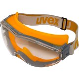 uvex ultrasonic goggles grey/orange #2
