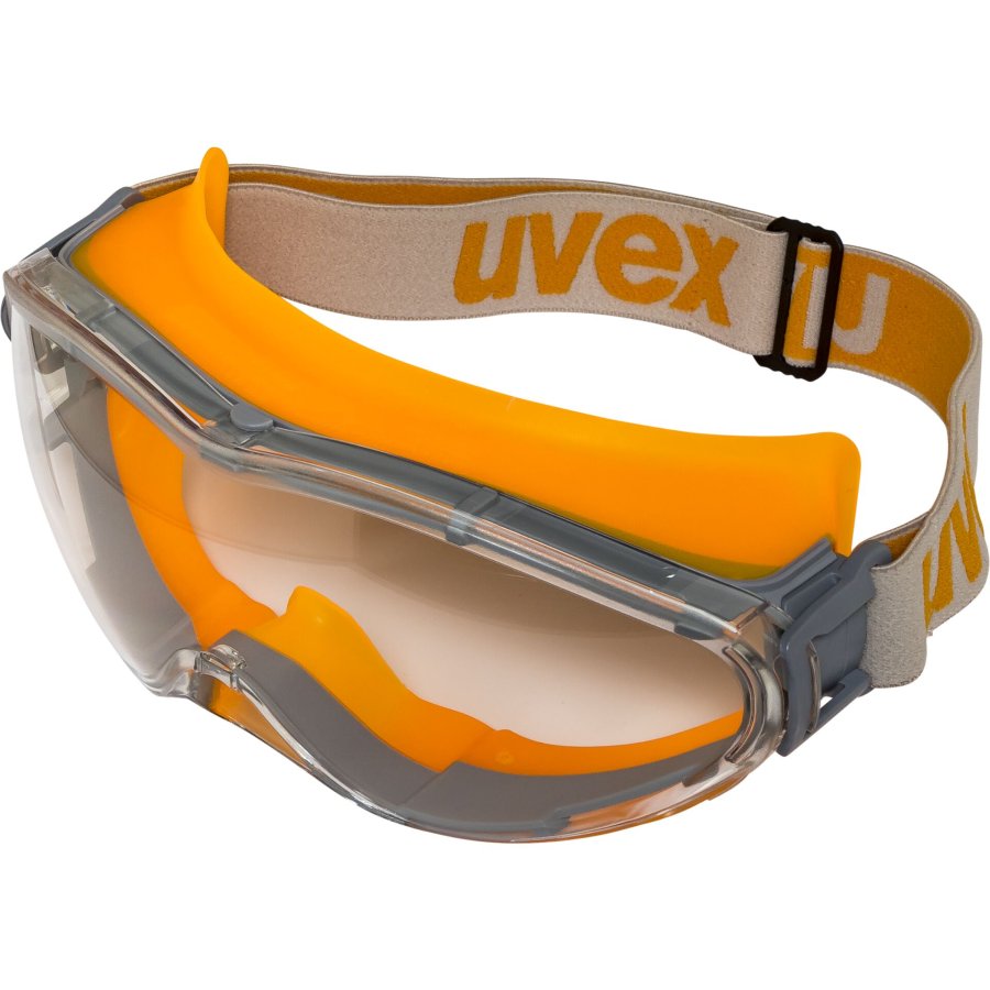uvex ultrasonic goggles grey/orange #2