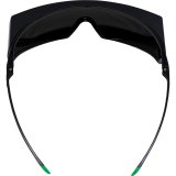 uvex super f OTG welding safety spectacles black/green #4