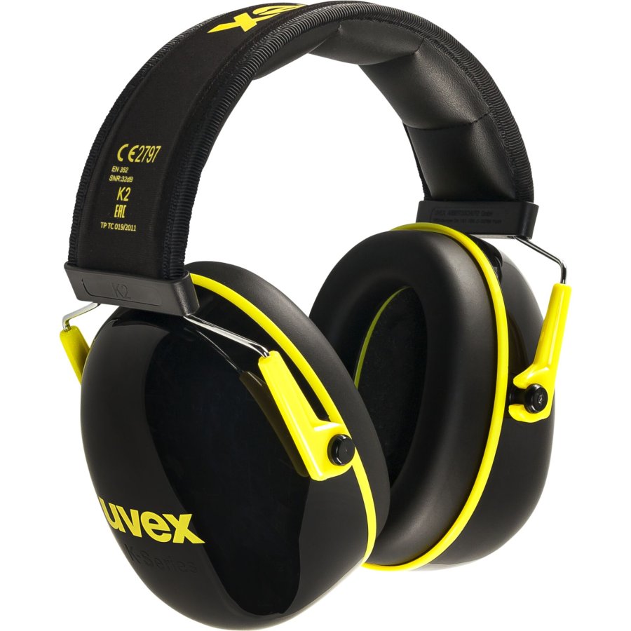 uvex capsule ear prot. K2 black/yellow #1