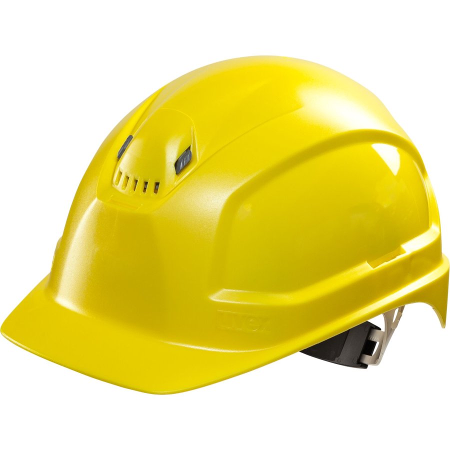 uvex pheos B-WR safety helmet yellow #1