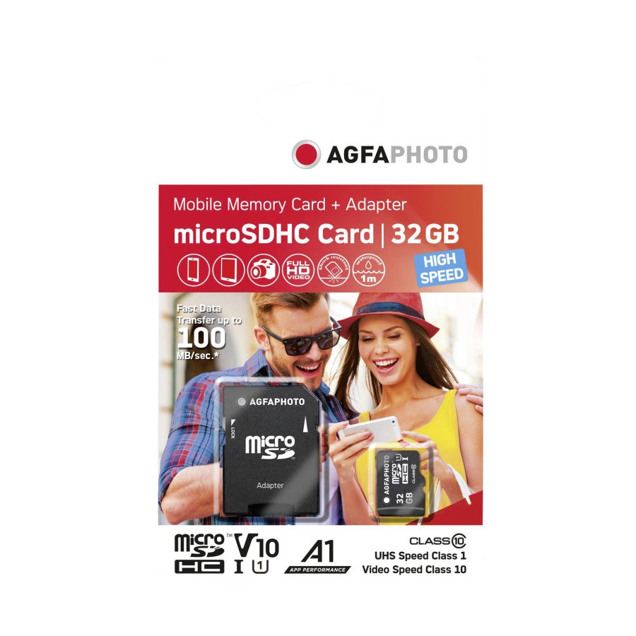 AgfaPhoto MicroSDHC UHS-I   32GB High Speed Class 10 U1 + Adapter #2