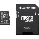 AgfaPhoto MicroSDXC UHS-I   64GB High Speed Class 10 U1 + Adapter #1
