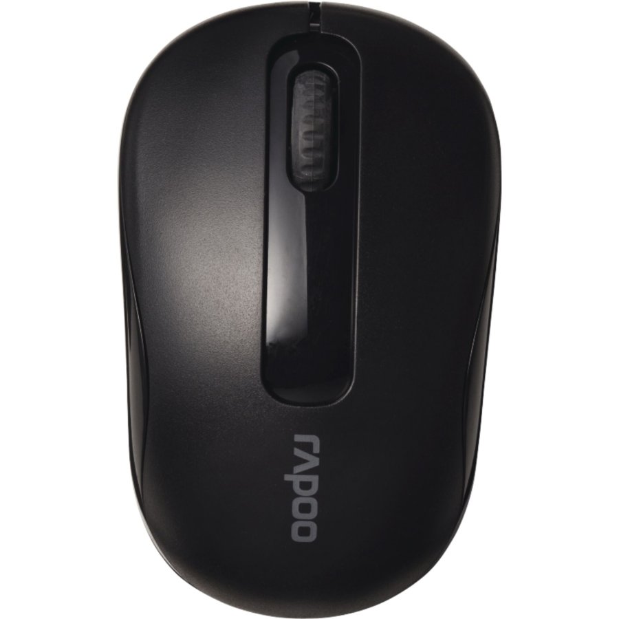 Rapoo M10 Plus black Wireless Optical Mouse #1