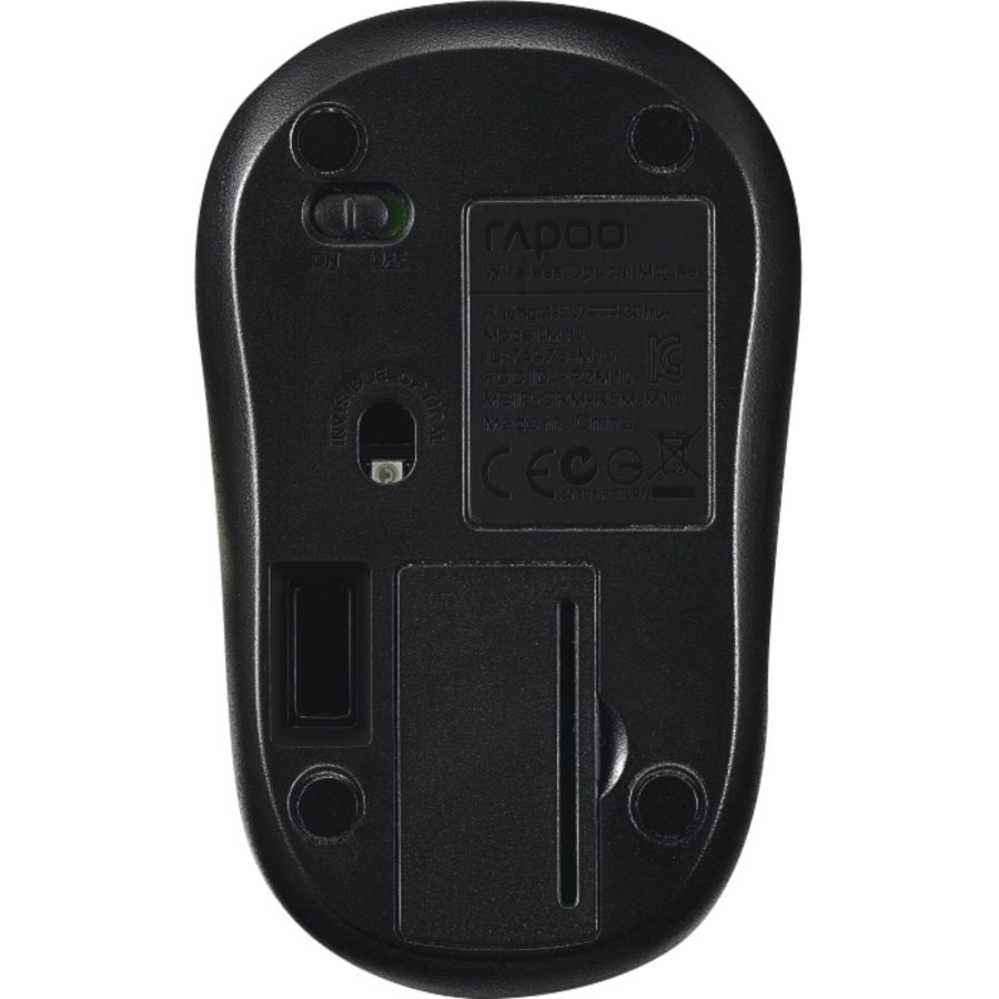 Rapoo M10 Plus black Wireless Optical Mouse #4