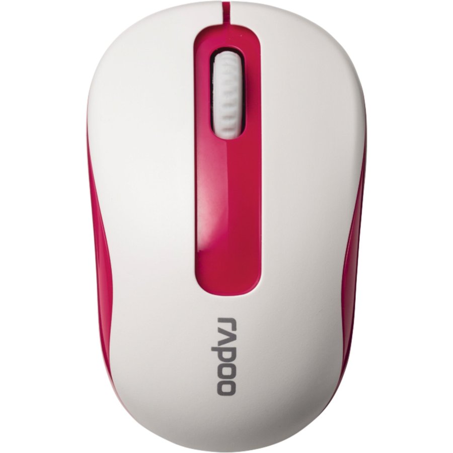 Rapoo M10 Plus red Wireless Optical Mouse #1