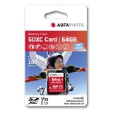 AgfaPhoto SDXC Card 64GB High Speed Class 10 UHS I U1 V30 #1