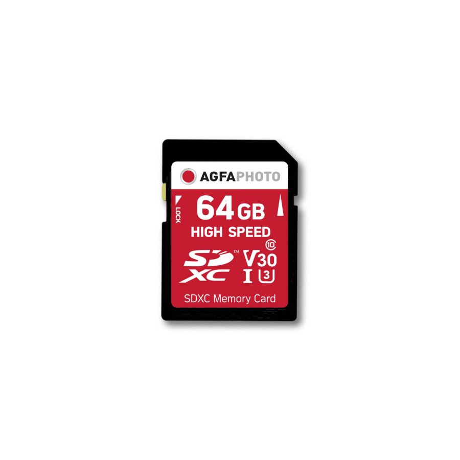AgfaPhoto SDXC Card 64GB High Speed Class 10 UHS I U1 V30 #2