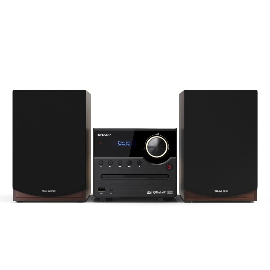 Sharp XL-B517D Home audio micro system 45 W Brun #1