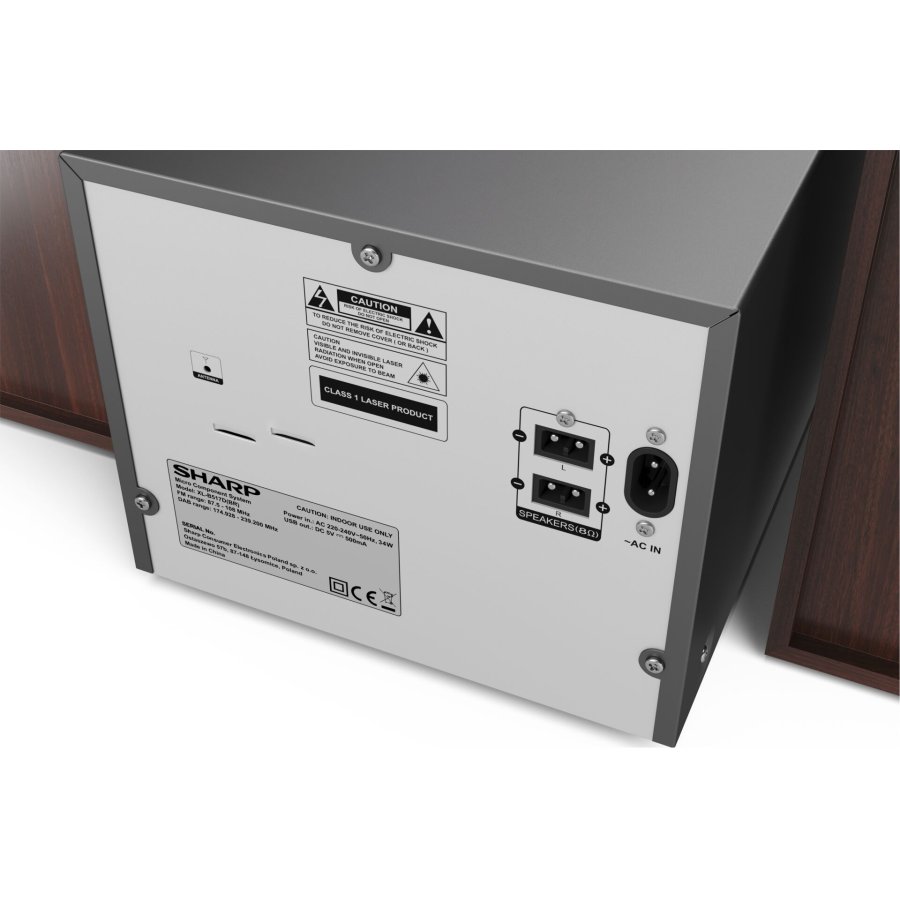 Sharp XL-B517D Home audio micro system 45 W Brun #9