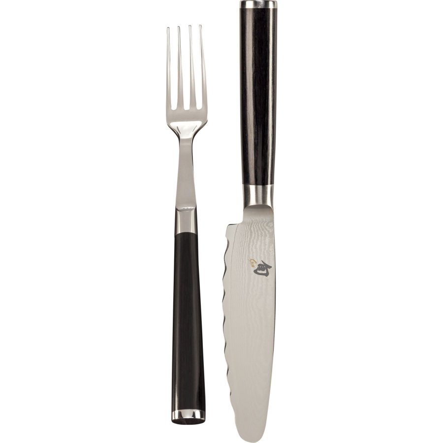 KAI Shun bestik  3-pcs Fork, Knife, Knife Rest #3