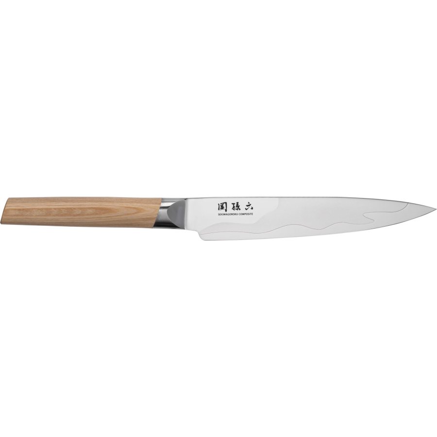 KAI Seki Magoroku Composite Meat Knife, 18 cm #1